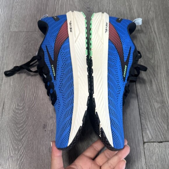 Size 9 - Brooks Revel 6 Blue Running Shoe Men SAMPLE main image 6
